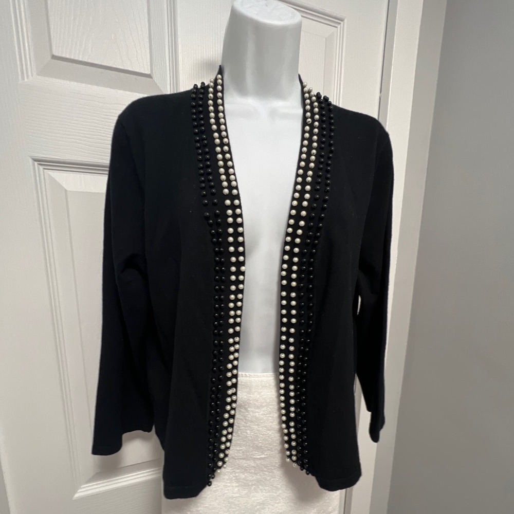 Spense black sweater size Xl  3/4 sleeve sale!!